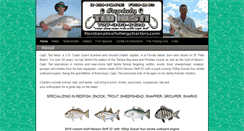 Desktop Screenshot of floridanativefishingcharters.com